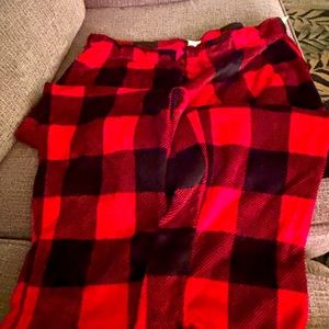 Womens 3x pajama pants in soft velour.